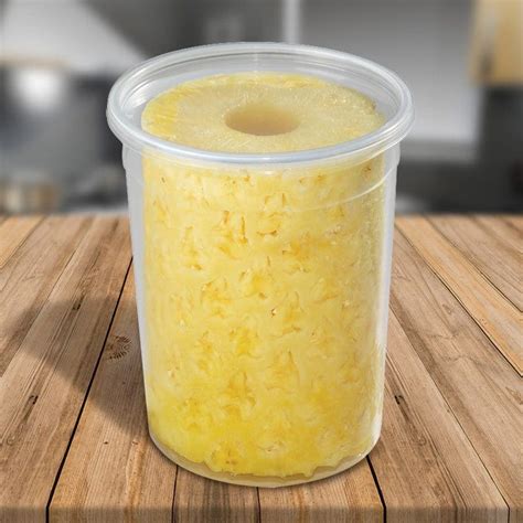 pineapple containers plastic cored pineapple packaging brenmar