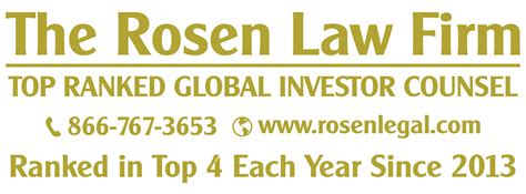 Equity Alert Rosen Law Firm Files Securities Class Action Lawsuit On