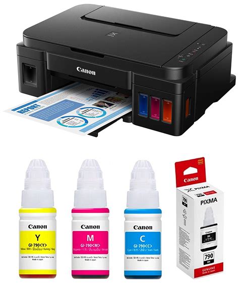 Buy Canon G2000 All In One Ink Tank Colour Printer With Ink Bottles