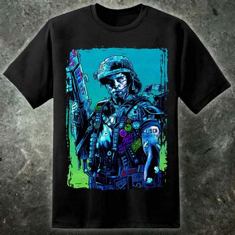 Corporal Hicks Aliens Mens T Shirt Uscm Colonial Marines Weyland Yutani