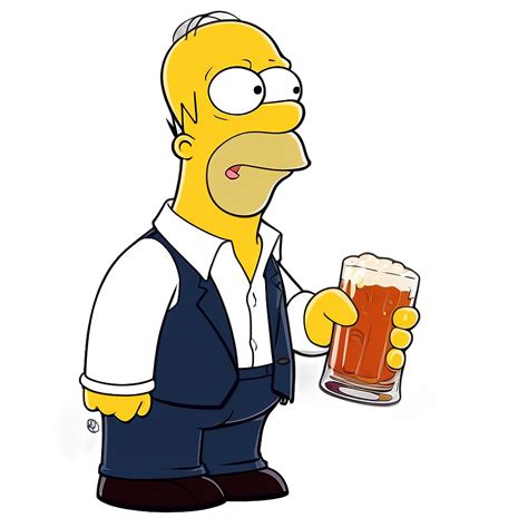 Download Homer Simpson Duff Beer Png 96 | Wallpapers.com