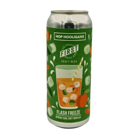 Hop Hooligans X First Craft Beer Flash Freeze Earl Grey Fruited Sour