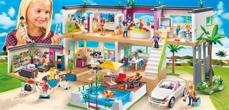 Playmobil Maison Moderne Achat Vente Univers Miniature Cdiscount