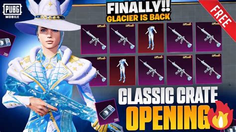 M Glacier Back In Classic Crates Free Crates Opening Youtube