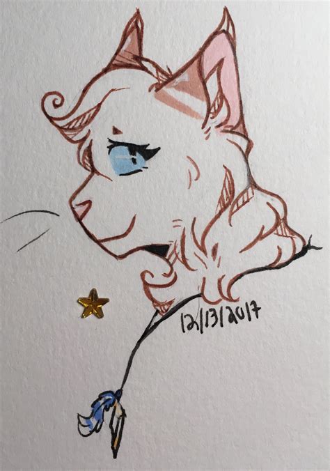 Doodle Of Lia 3 Kåt Otakucat Warrior Cats Fan Art Warrior