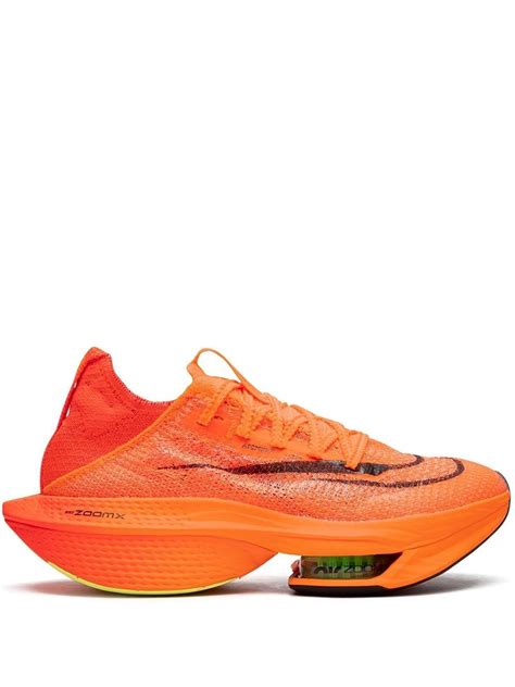 Nike Air Zoom Alphafly Next% Sneakers In Orange | ModeSens