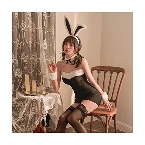 JasmyGirls Women Sexy Bunny Costume Kawaii Anime Cosplay Lingerie Set