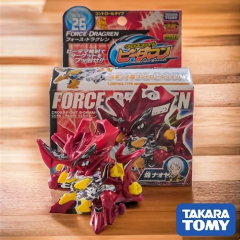 Takara Tomy Cross Fight B Daman Cb 26 Force Dragrenwbma Limited