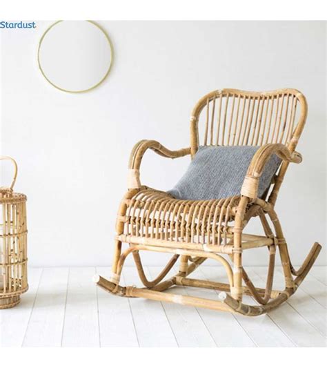 Mobilier Et D Coration En Rotin Tunisie Rocking Chair En Rotin Naturel