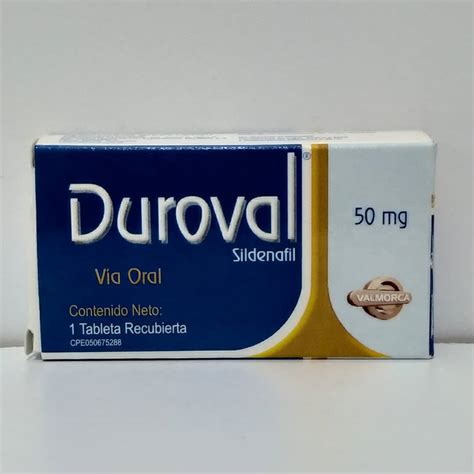 MEDICINA DUROVAL 50 MG X 1 TAB REC VALMORCA Sihay