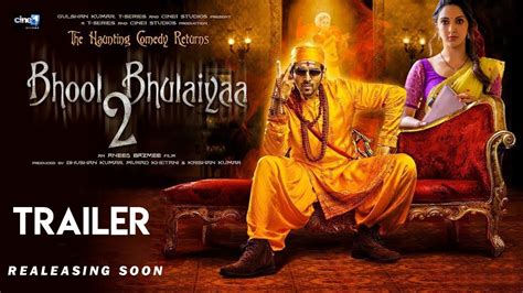 Bhool Bhulaiyaa 2 Official Trailerkartik Aaryan Kiara Advani Tabbu