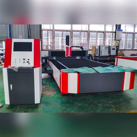 High Power Single Table Plate Fiber Laser Cutting Machine W Fls