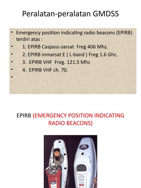 4peralatan Epirb Sart Dan Navtex Pdf