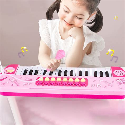 Piano Keyboard for Kids, Kid Keyboard Piano With Microphone- 37 Keys Keyboard Piano Kids ...