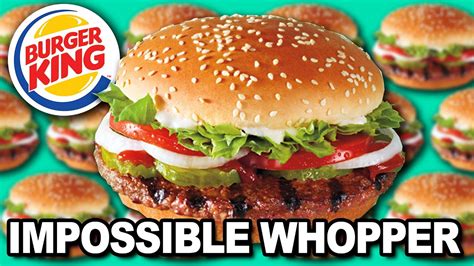 We Try The Impossible Whopper 🍔👑 Burger King Youtube