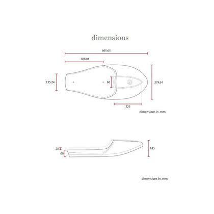 Asiento Confort Brazoline Cafe Racer Universal Motoblouz Es