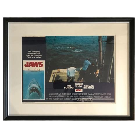 "Jaws" Film Poster, 1975 For Sale at 1stDibs