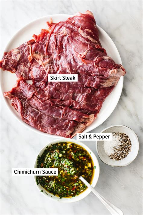 Skirt Steak With Chimichurri Sauce Downshiftology