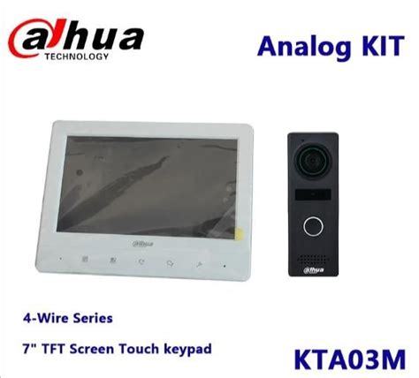 Dahua Video Intercoms Kta03m Video Intercom Analog Kit 7 TFT Screen