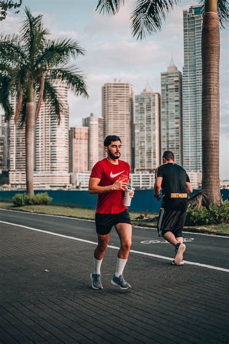 Men Jogging in Park · Free Stock Photo