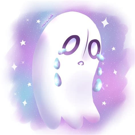 Наклейка Napstablook Png Avatan Plus