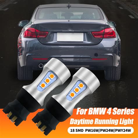 For BMW 4 Series F32 F33 F36 M4 F82 F83 5 Series F07 LCI Canbus PW24W