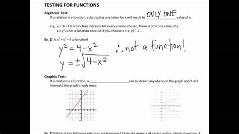 11 Relations And Functions Youtube