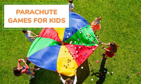 32 Fun Parachute Games and Activities for Kids