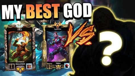 Playing My Best God Soloqueue Vs 3 Gms Grandmasters Ranked Joust Smite Youtube