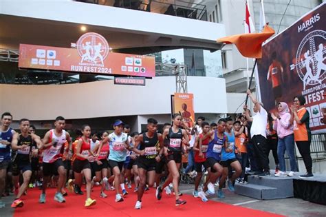 Pj Gubernur Harisson Lepas Ratusan Peserta Harris Pontianak Run Fest 5K