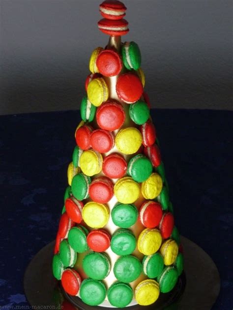 Macaron Pyramide A La Tannenbaum