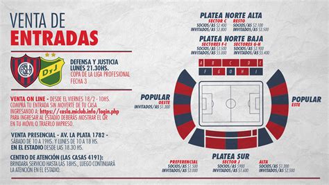 Venta De Entradas San Lorenzo Vs Defensa Y Justicia Cuánto Cuestan