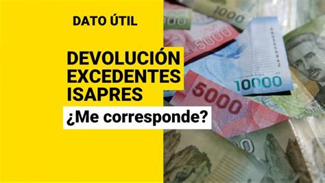 Comienza Devolución De Excedentes De Isapres ¿cómo Puedo Saber Si Me