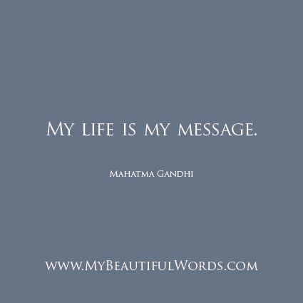 beautiful words  message