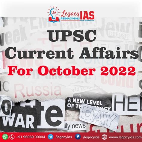 Current Affairs 18 October 2022 Legacy IAS Academy