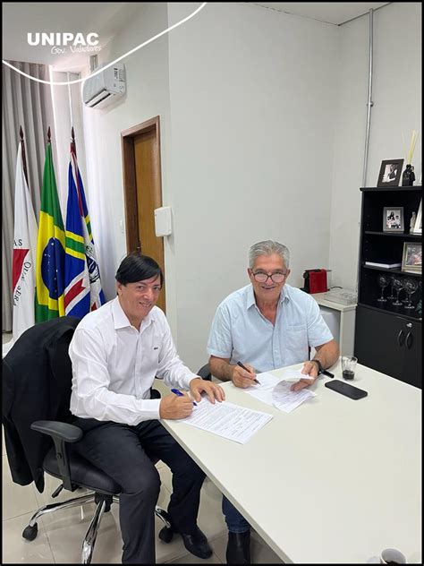 Unipac Renova Conv Nio De Est Gio A Prefeitura De Valadares Unipacgv