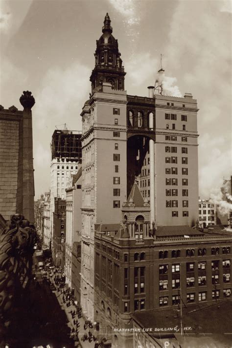 Manhattan Life Insurance Company Building Worlds Tallest Towers