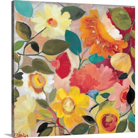 Greatbigcanvas Lush Garden By Kim Parker Canvas Wall Art 254605524