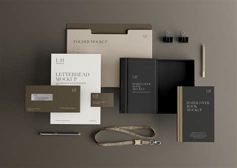 Free And Best Stationery Mockup Free And Premium Mockups