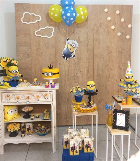 Festa Minions Dicas Lindas E Diferentes