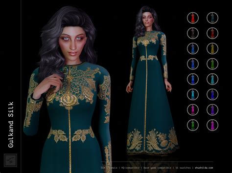 Shushilda Sims TS4 Gulkand Silk