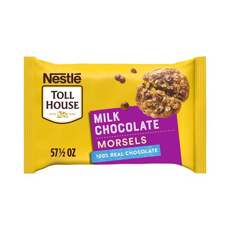 Nestle Toll House Milk Chocolate Cooking Chips For Baking Oz Bag