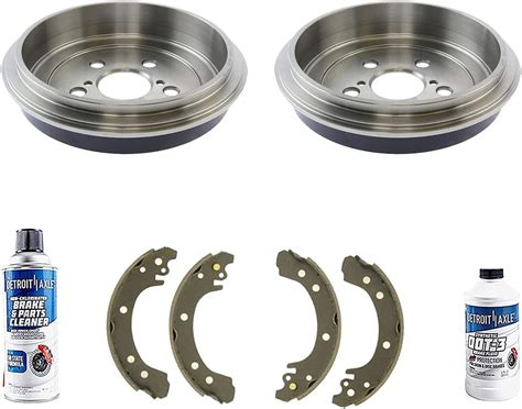 Amazon Detroit Axle Rear Brake Kit For 02 08 Toyota Corolla