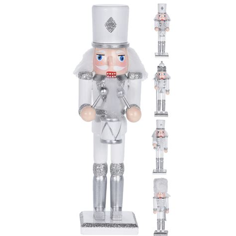 Figurine Casse Noisette Bois X X Cm Argent