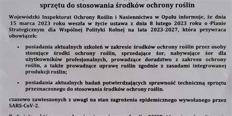 Obowiązek posiadania aktualnych zaświadczeń o ukończeniu szkoleń w