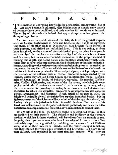 Encyclopedia Britannica. 2-nd edition (1771 - 1773). Volume 1