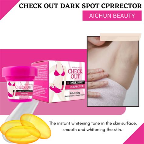 Original Aichun Beauty Check Out Dark Spot Corrector Cream Check Out