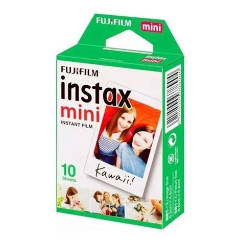 Filme Instax Mini Kit 10 Fotos Fujifilm Branco Shopee Brasil