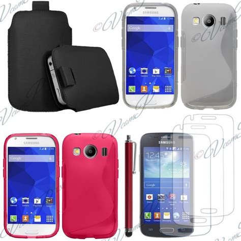 Accessoires Silicone Gel Films Stylet Pour Samsung Galaxy Ace Lte Sm