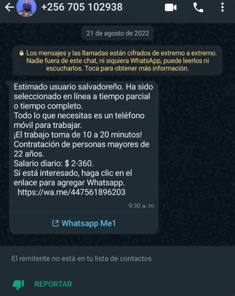 Cuidado Estos Mensajes Por Whatsapp Podr An Ser Una Estafa Noticias